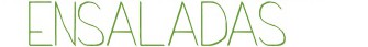 ensaladas